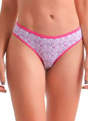 021 Bikini en algodón licrado estampado - Merc Love