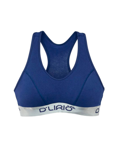 1163 Top deportivo corte olímpico, elástico ancho y personalizado - D'lirio - Imagen 4