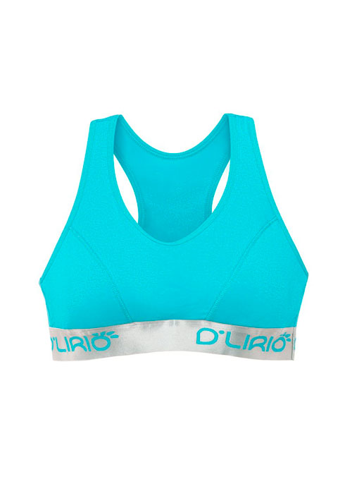 1163 Top deportivo corte olímpico, elástico ancho y personalizado - D'lirio - Imagen 3