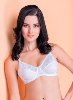 2050 Brasier Full soporte - Lycra encaje con aros - Peter pan