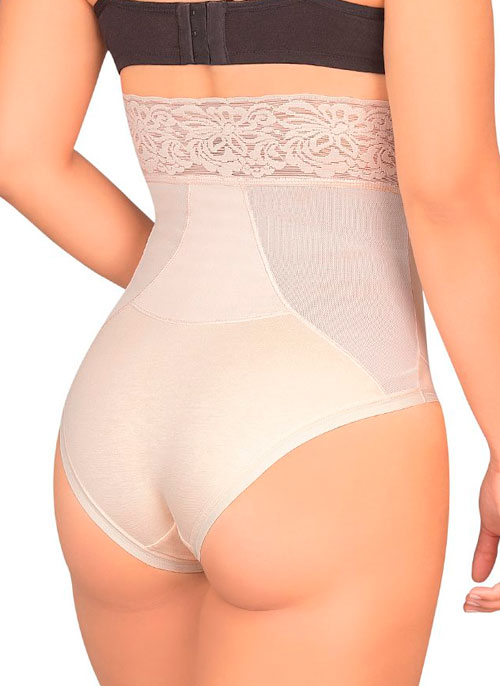 525 Faja modeladora con algodón y tecnología powernet, blonda siliconada - D'lirio - Imagen 2