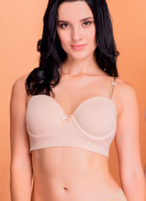 8152 Brasier Realce Alto - Strapless convertible - Peter pan