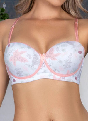 10186 Brasier Strapless otoñal - Jacky Form